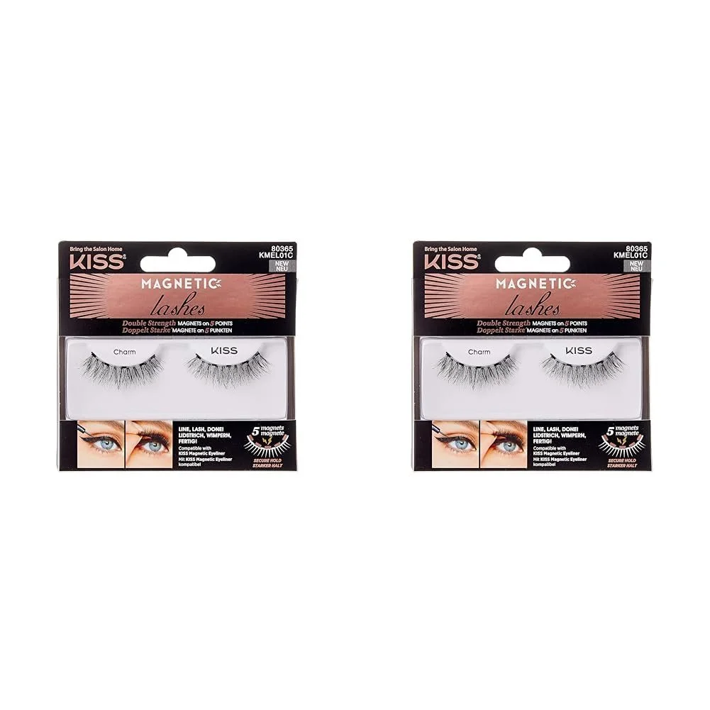 Накладные ресницы KISS Magnetic Lash 01 (упаковка из 2-х штук), фото №1 Накладные ресницы KISS Magnetic Lash 01 (упаковка из 2-х штук), фото №1