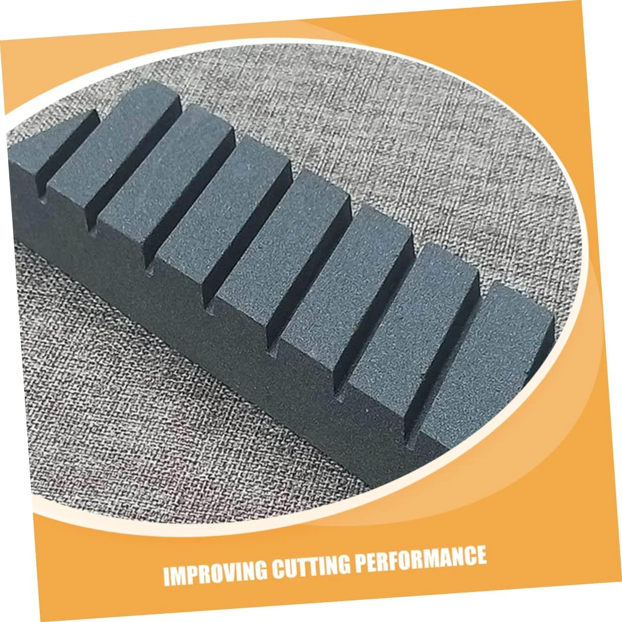 Точильный камень TOYANDONA из карбида кремния портативный с ручкой, фото №7