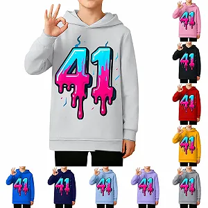 Детская Толстовка с Графическим Принтом для Девочек и Мальчиков, Флисовая Куртка, Детская Повседневная Теплая Одежда для Игр synthetic.ua - Фото 1