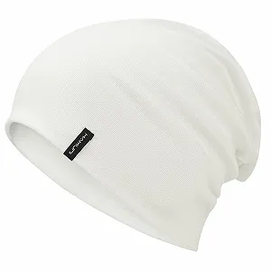 Шапка-бини HAMUNI Slouchy для женщин, Двойной слой, Мягкая - Фото 1