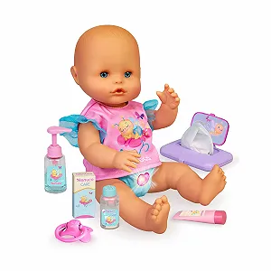 Кукла Nenuco Magic Nappy 35 см Твердое тело с Интерактивным подгузником synthetic.ua - Фото 1