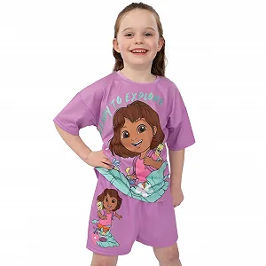 Пижама DORA Короткая детская летняя synthetic.ua - Фото 1