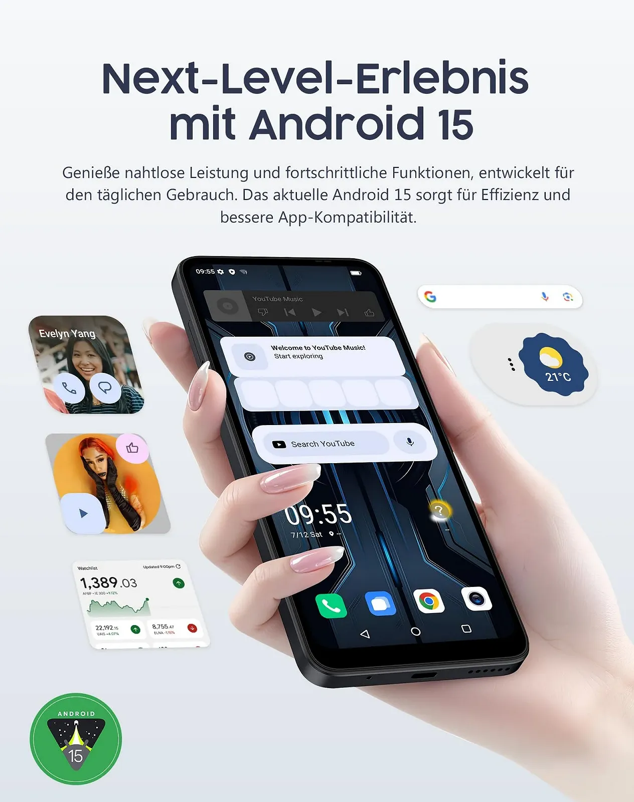 Смартфон invens Ultra 13P 16GB RAM 128GB 4G Dual SIM 6.79" HD+ 5000mAh 64MP+16MP Green, фото №2 Смартфон invens Ultra 13P 16GB RAM 128GB 4G Dual SIM 6.79" HD+ 5000mAh 64MP+16MP Green, фото №2