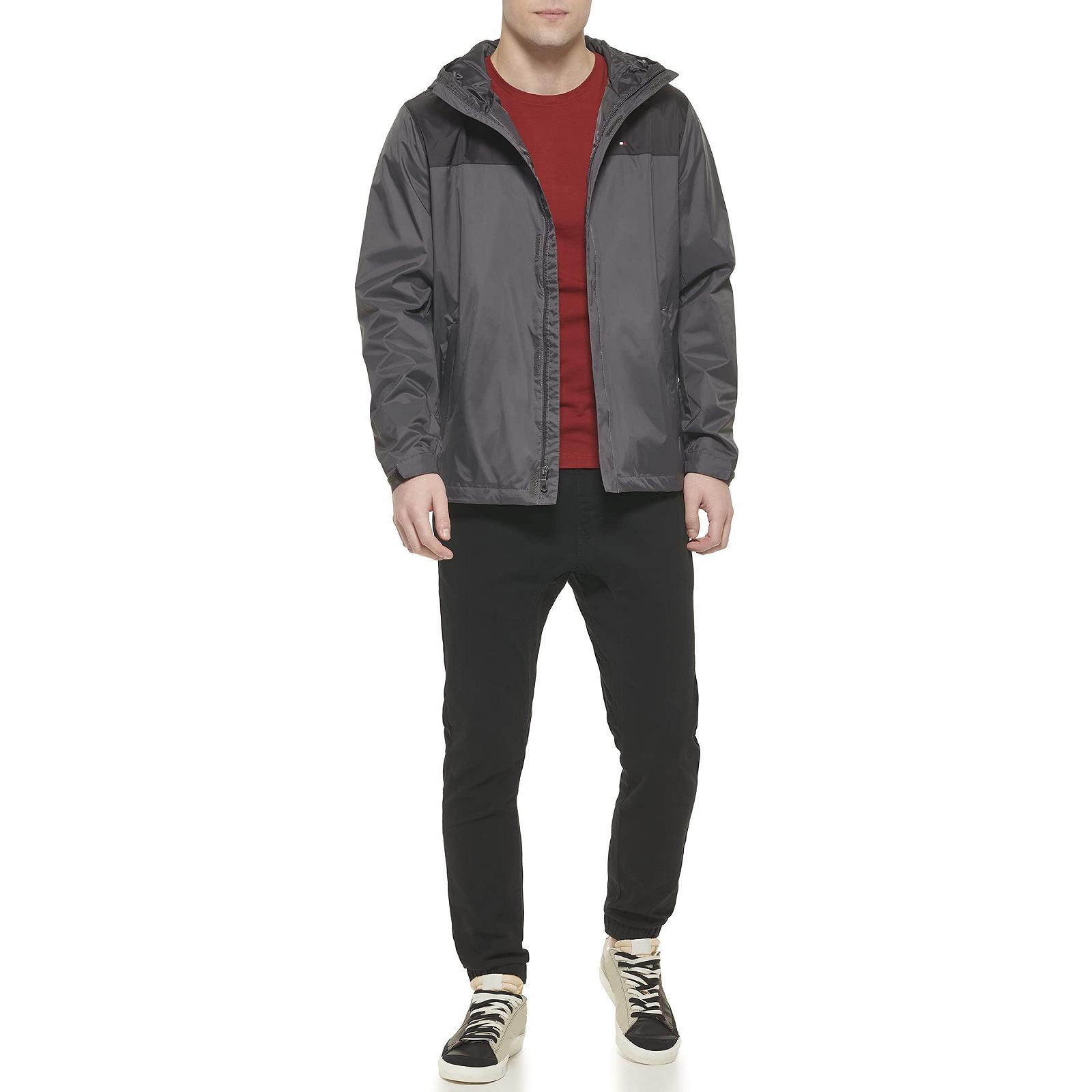 Водонепроницаемая куртка с капюшоном Tommy Hilfiger, фото №2