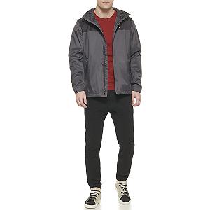 Водонепроникна куртка з капюшоном Tommy Hilfiger synthetic.ua - Фото 1