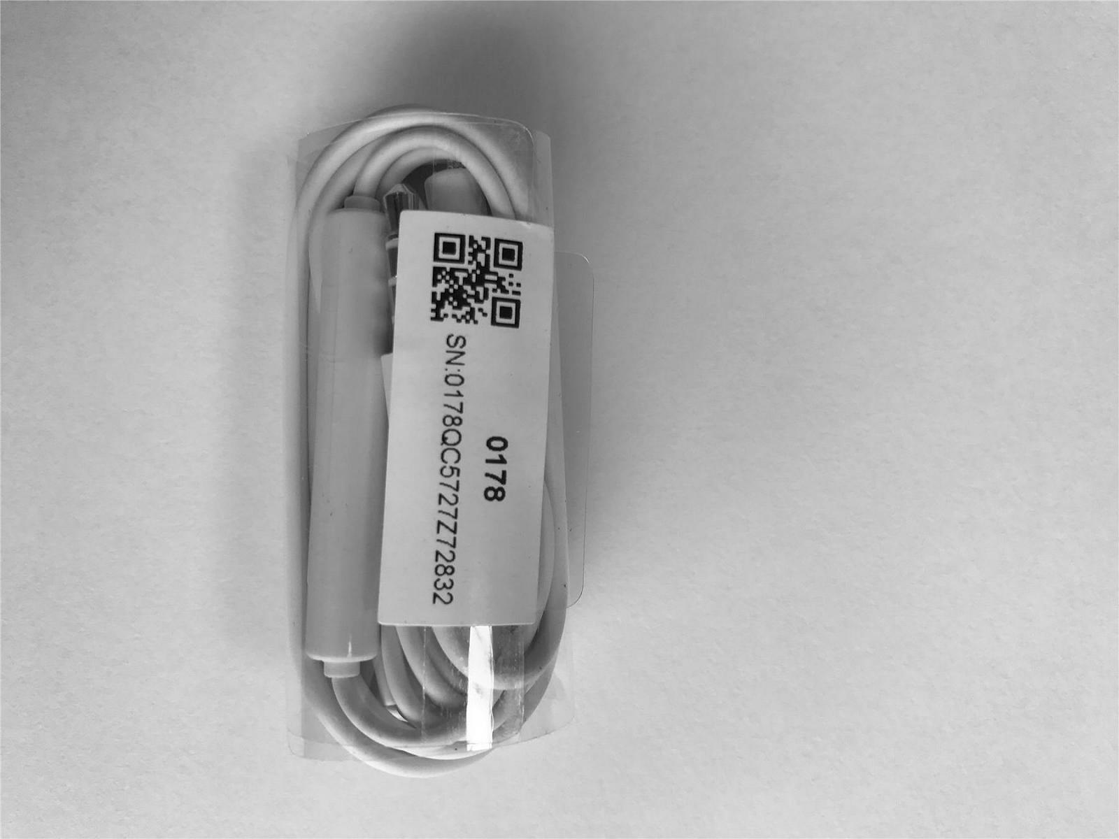 Навушники HUAWEI Original AM-115 для Huawei P9 Lite з регулятором гучності та мікрофоном Колір білий, фото №3