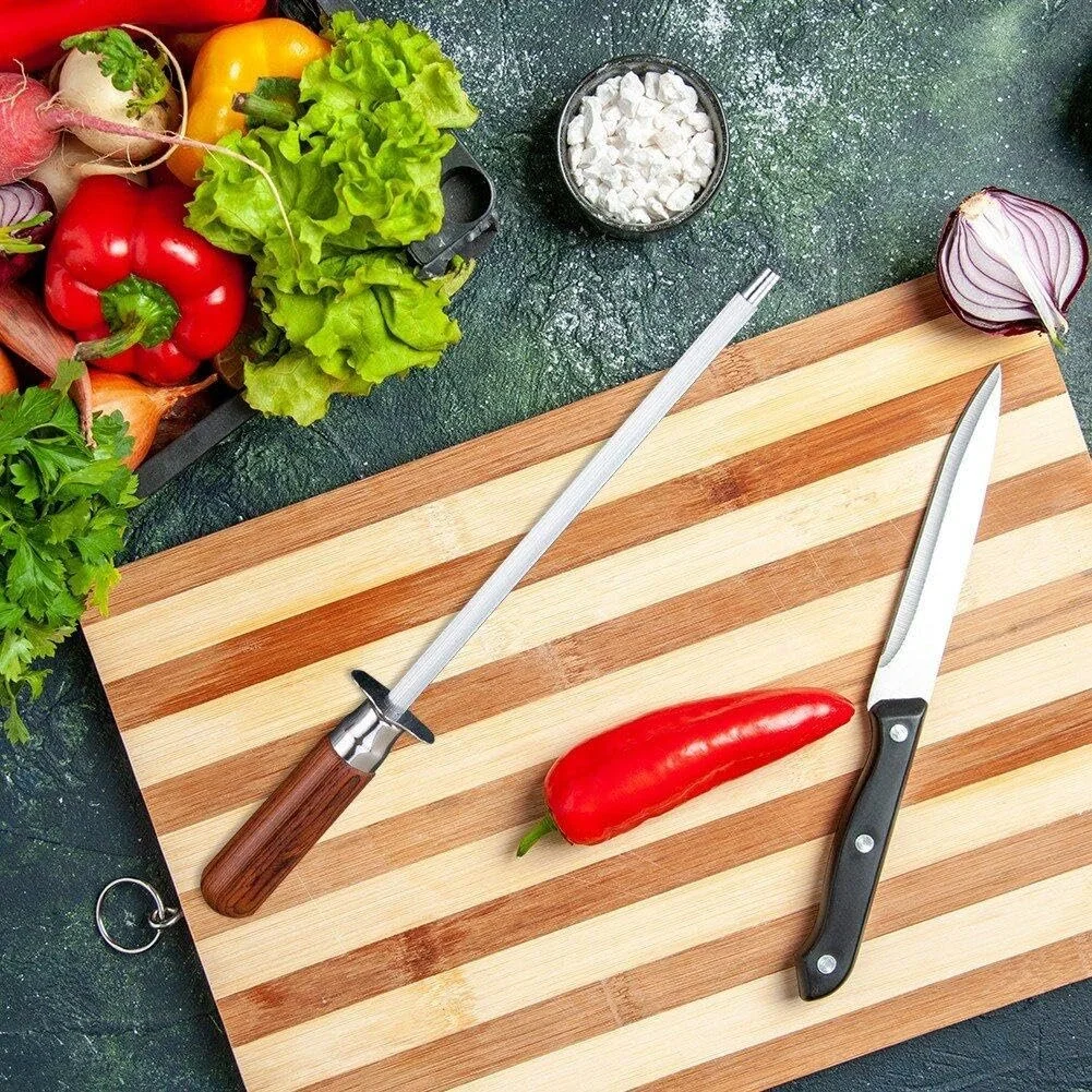 Мусат професійний плоский для кухонних ножів, фото №6