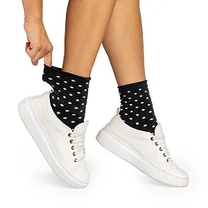 Носки alber's SENSITIVE Короткие Хлопковые Женские Без давления Без эластичной резинки Комфортная резинка Мягкая дышащая ткань - Набор 5 шт. - Фото 1