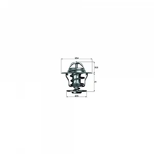 Термостат системи охолодження MAHLE BEHR TX 13 71D - Фото 1