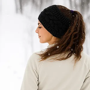 Набор из 4 зимних повязок на голову для женщин. цена на synthetic.ua - Фото 1 Набор из 4 зимних повязок на голову для женщин. synthetic.ua - Фото 1