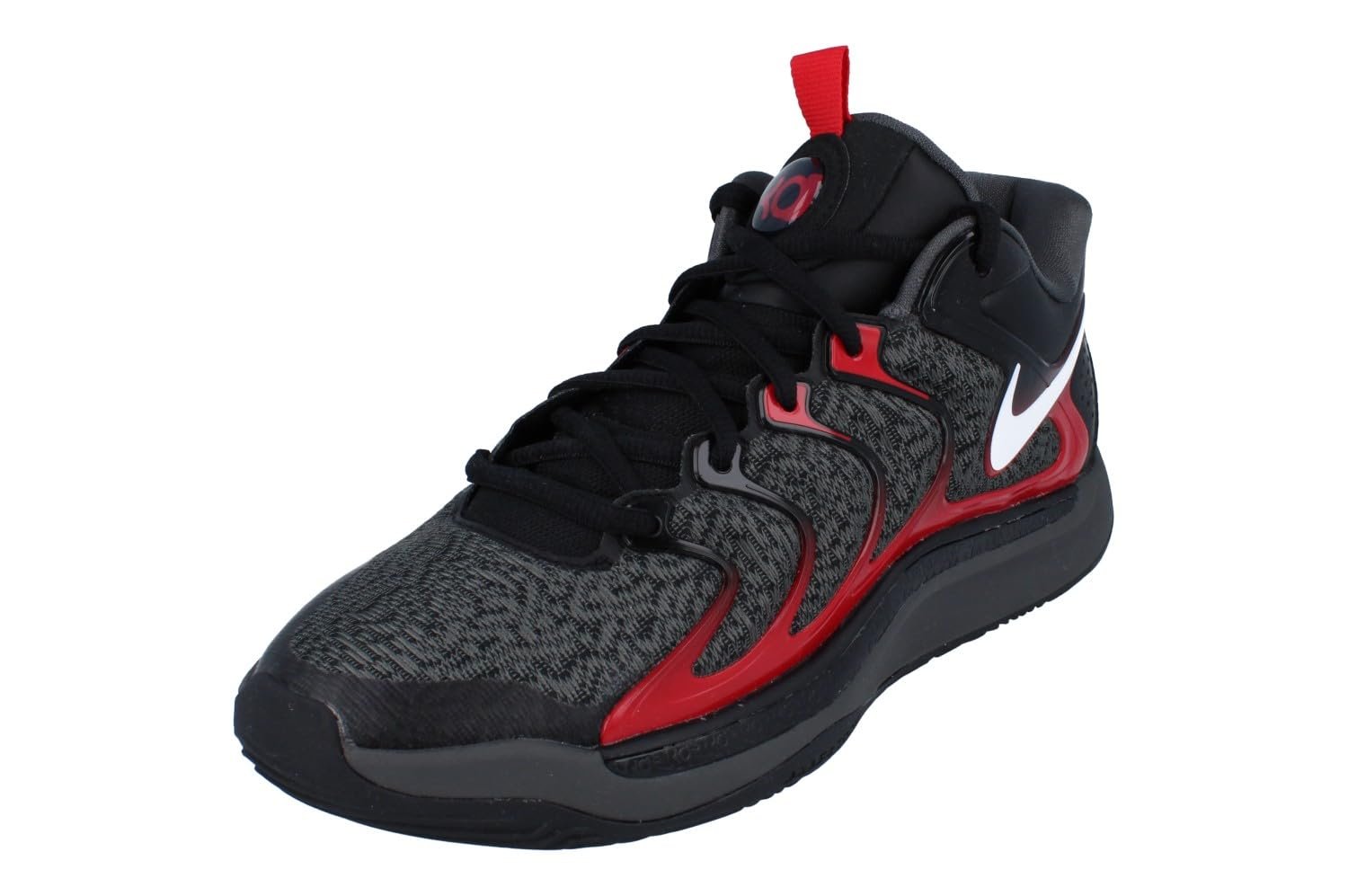 Баскетбольні Кросівки Nike KD17 FJ9487-001 Чорний/Сірий/Червоний/Білий, фото №1