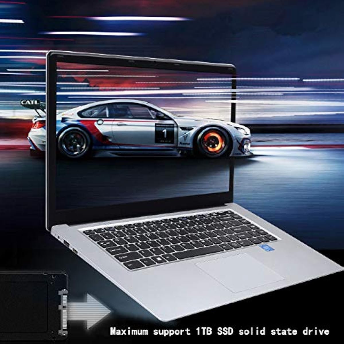 Ноутбук 13.3" YITAOERA Intel Celeron N3350 RAM 6GB SSD 256GB Windows 11 (UKR), фото №2