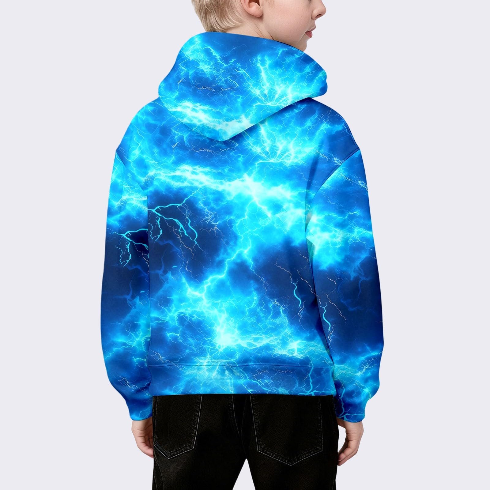 Спортивне худі для хлопчиків Generisch, принт "Баскетбол", фото №4