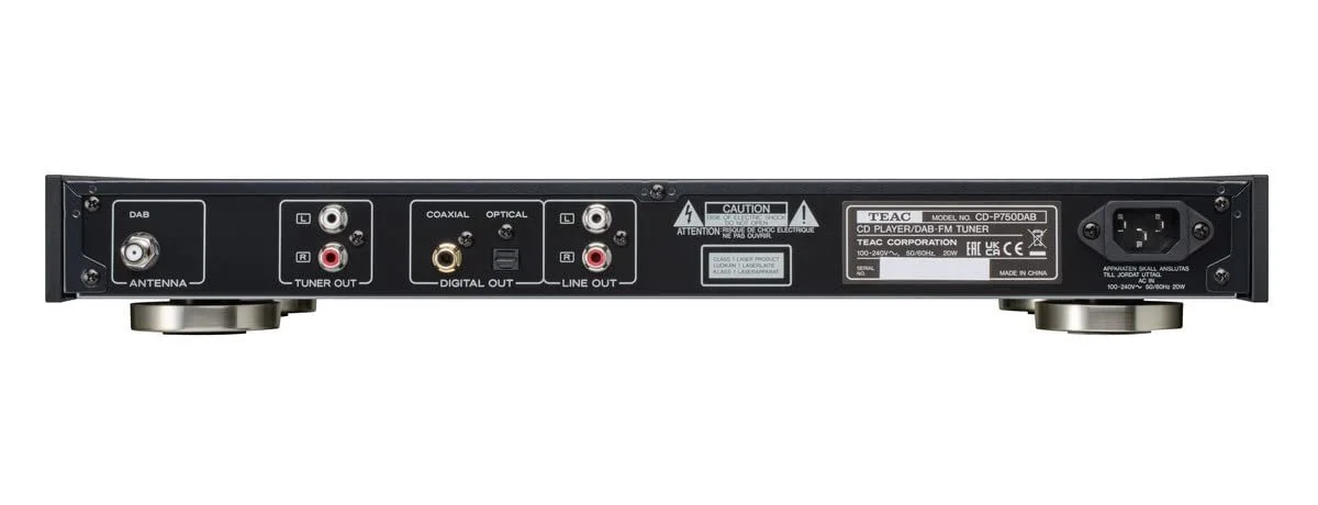 CD-проигрыватель Teac CD-P750DAB-B с DAB+ FM-радио и Bluetooth, фото №2