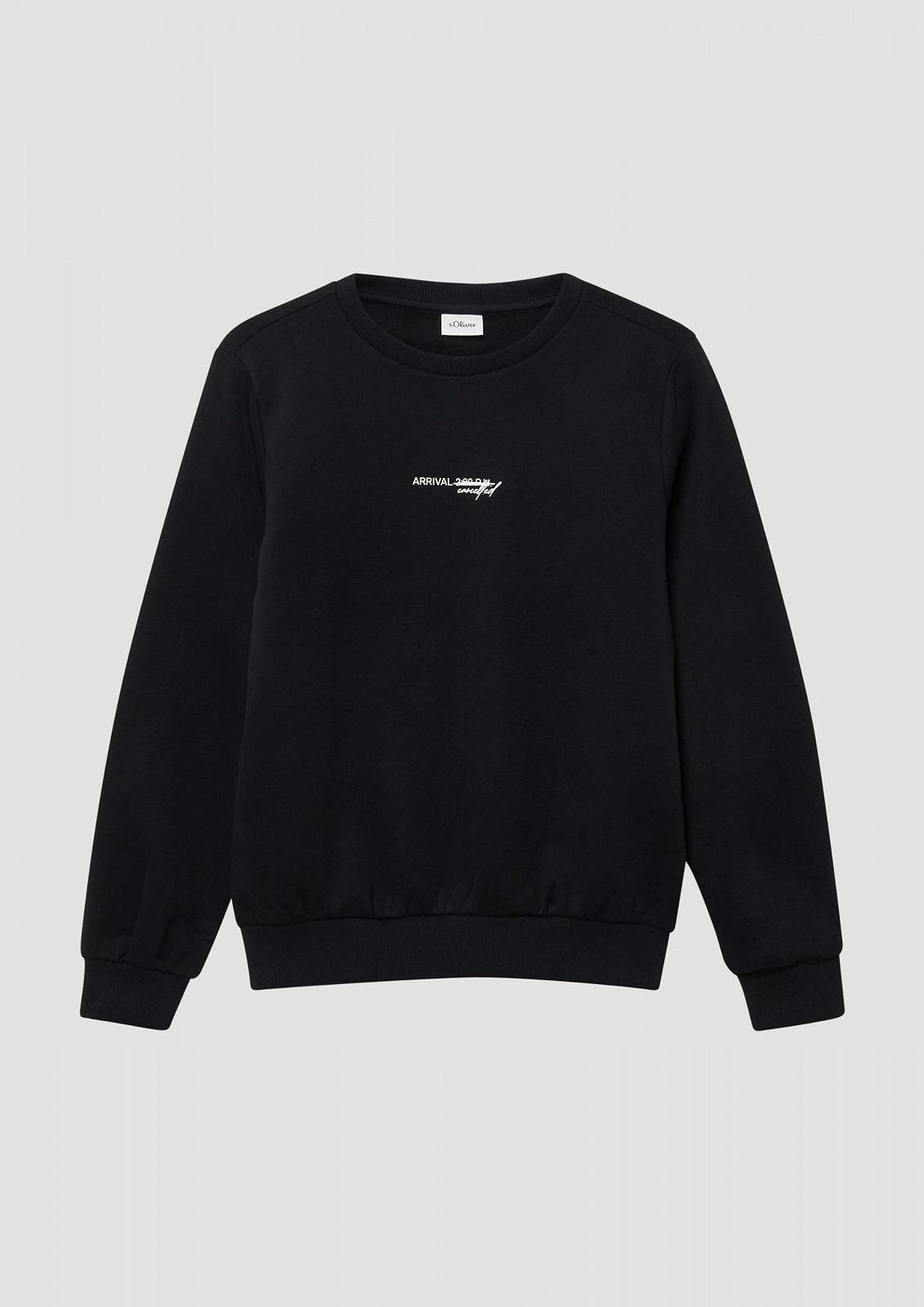 Толстовка s.Oliver Cuddly с принтом на спине и спереди, фото №5