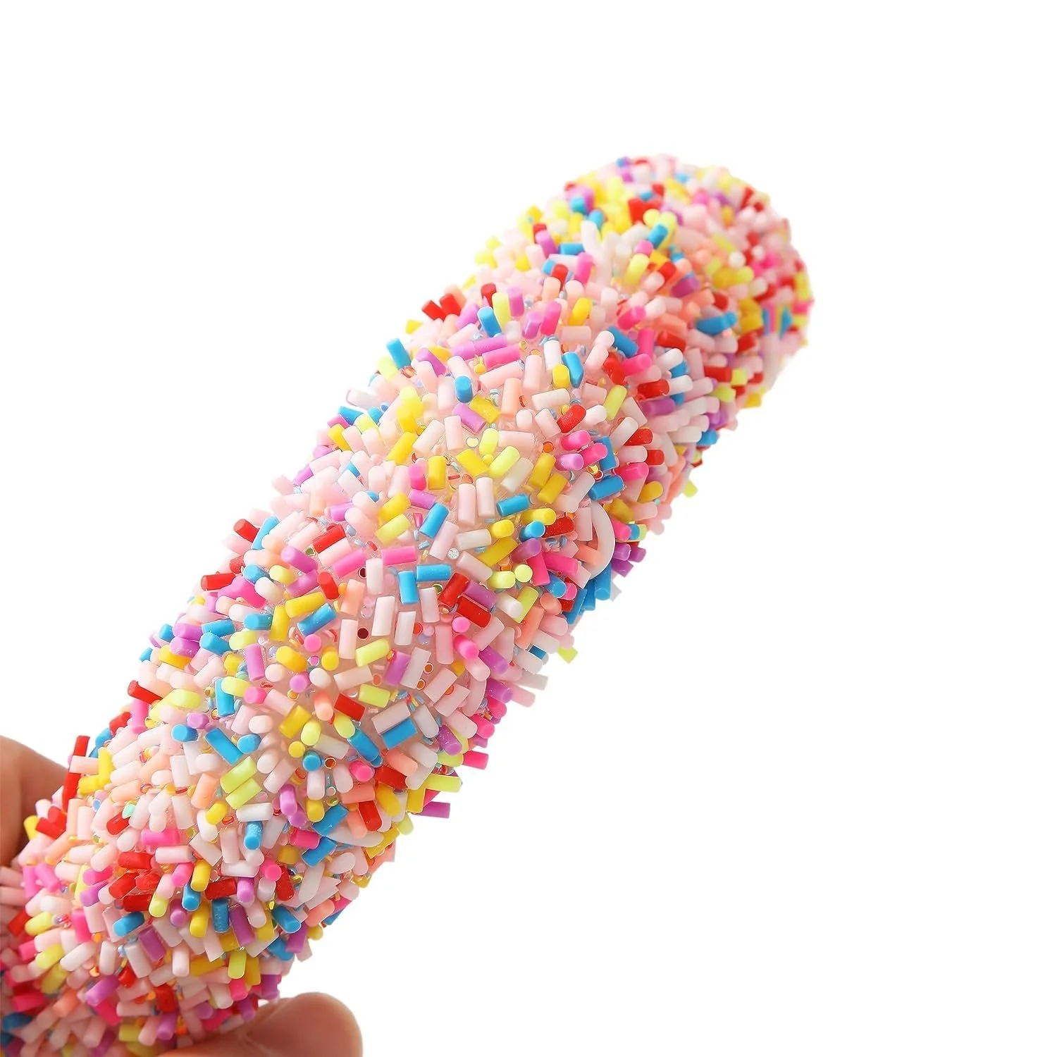 Широка Обруч Блискітки Рожевий, фото №4