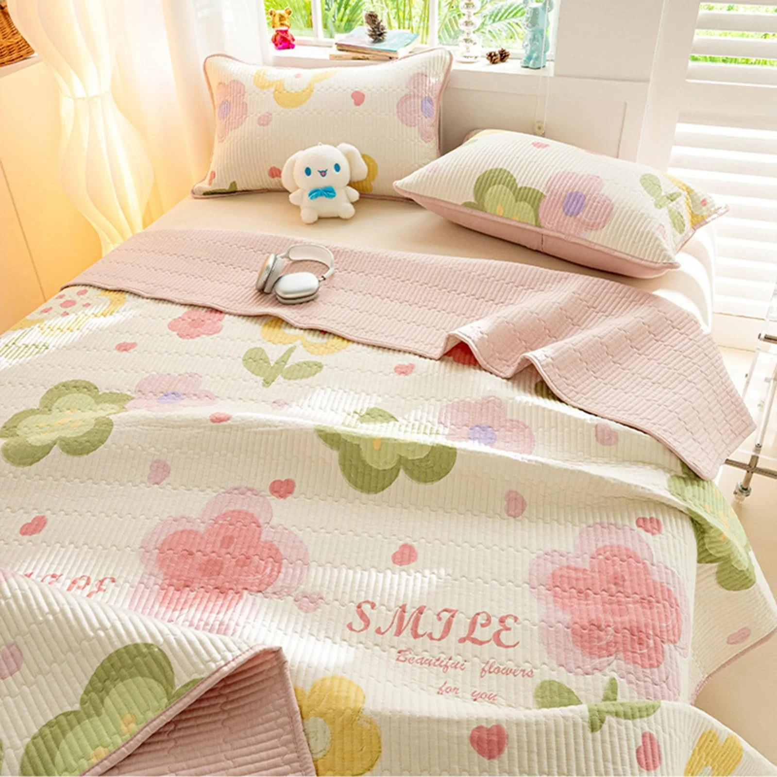 Покривало E-yimeng 120 x 200 см Універсальний плед для дивану накидка Двостороння стьобана, фото №3