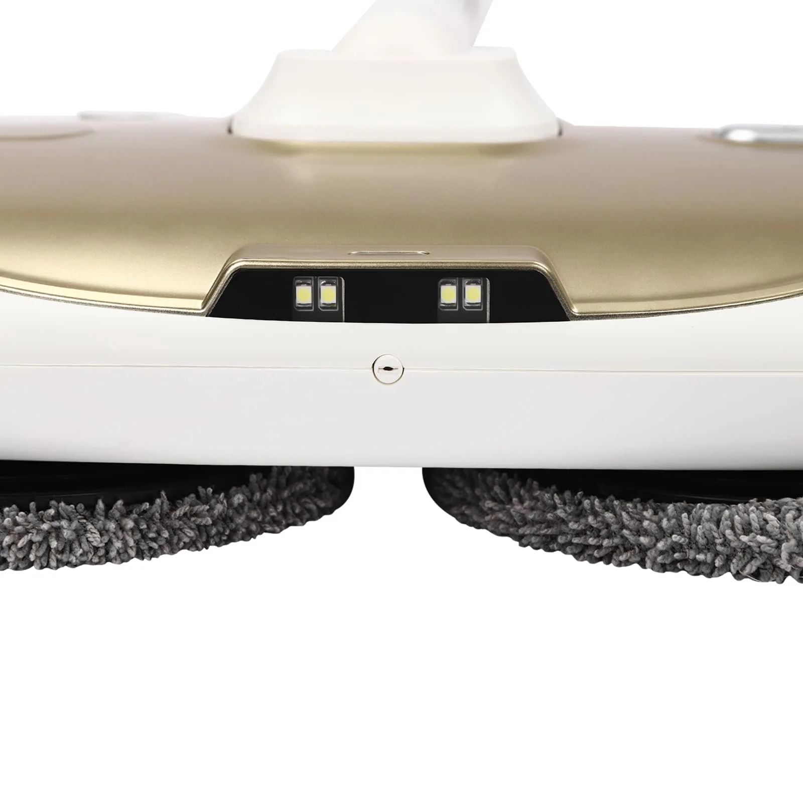 Електрична швабра бездротова акумуляторна вібраційна з LED-підсвічуванням 400 мл Gold, фото №5