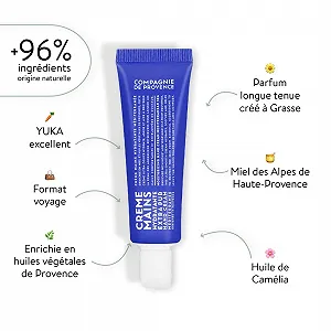 Крем для рук Compagnie de Provence Mediterranean Sea 30 мл synthetic.ua - Фото 1