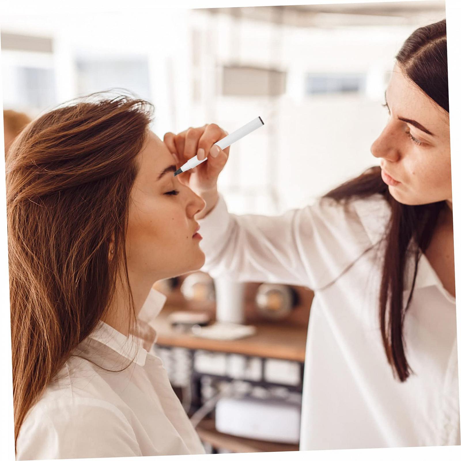 Олівець Beavorty 4 шт з чотирма наконечниками для брів та пензлика мікроблейдинг для брів кайал косметика для подорожей, фото №7 Олівець Beavorty 4 шт з чотирма наконечниками для брів та пензлика мікроблейдинг для брів кайал косметика для подорожей, фото №7