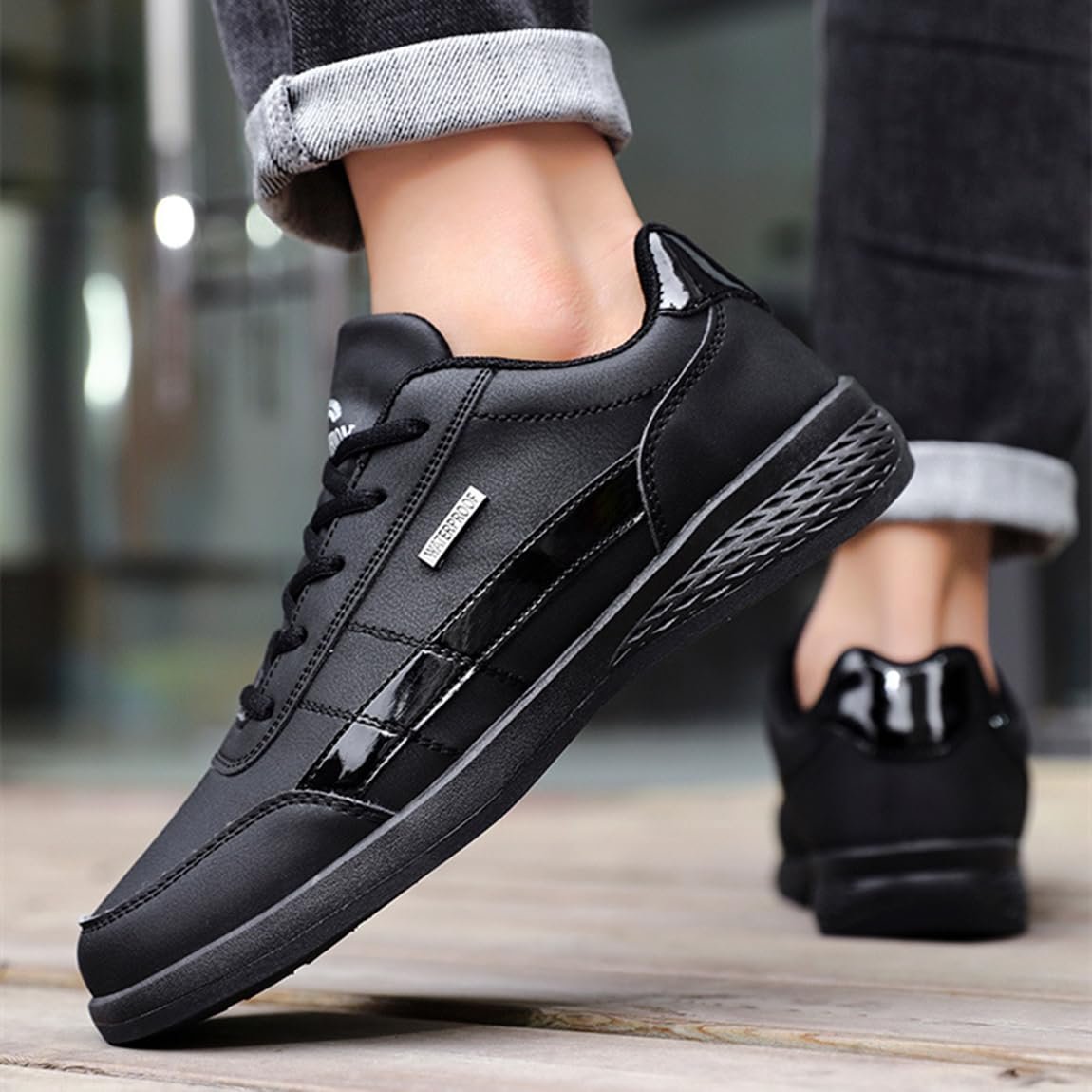 Кросівки Sudychen Повсякденні Чоловічі Чорний/Білий, фото №4