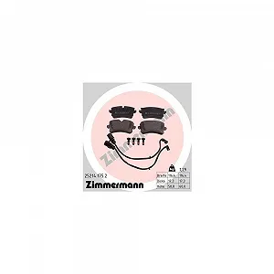 Гальмівний диск Zimmermann Coat Z 100.3333.20 synthetic.ua - Фото 1