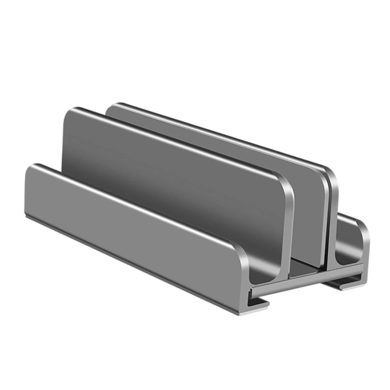 Регулируемая подставка для планшета/ноутбука из алюминиевого сплава, многофункциональная портативная вертикальная подставка с нескользящим силиконом, стабильный настольный органайзер для разных устройств, фото №1