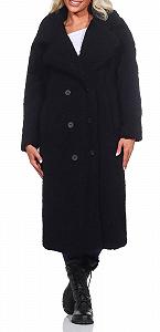 Пальто зі штучного хутра Hailys Тедді, плюшеве synthetic.ua - Фото 1