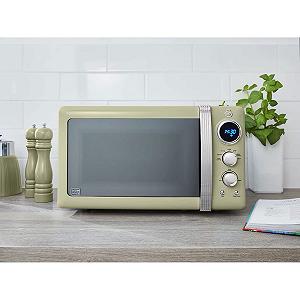 Цифровая микроволновая печь Swan Retro SM22030GNEU 20 л 5 уровней мощности таймер 60 минут поворотный стол 27 см 800 Вт Зеленая цена на synthetic.ua - Фото 1 Цифровая микроволновая печь Swan Retro SM22030GNEU 20 л 5 уровней мощности таймер 60 минут поворотный стол 27 см 800 Вт Зеленая synthetic.ua - Фото 1