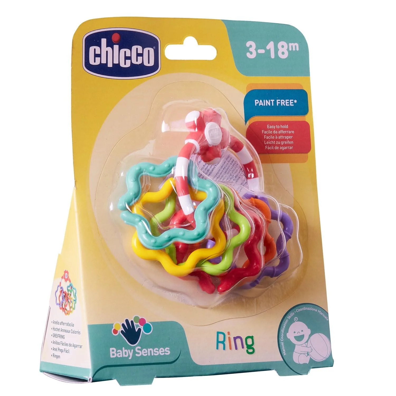 Погремушка Chicco Baby Senses Rings, фото №2 Погремушка Chicco Baby Senses Rings, фото №2