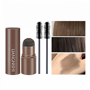 Карандаш для бровей Mllkcao с пудрой 2 кисти водостойкий стойкий натуральный цвет тень пудровый карандаш набор для макияжа synthetic.ua - Фото 1