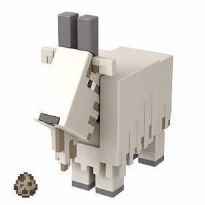 Фігурка Mattel Minecraft HDV15 Коза, близько 8 см, з 1 будівельним елементом та аксесуарами - Фото 1