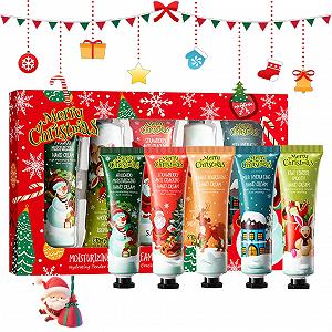 Крем для рук Різдвяні подарунки для сухої потрісканої шкіри - Фото 1