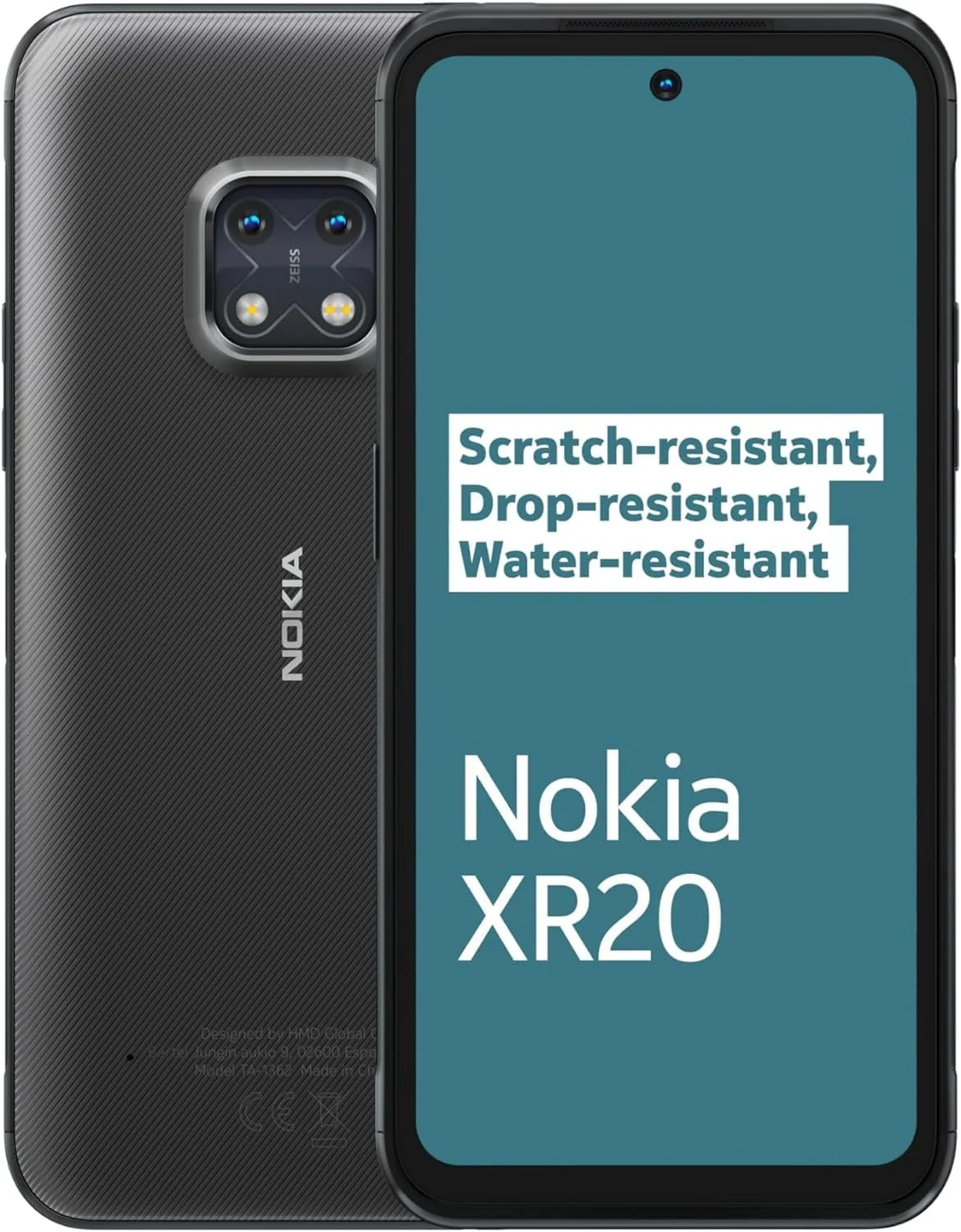 Смартфон Nokia XR20 5G 6/128GB Android Granite Grey, фото №1