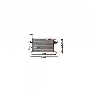 Радіатор, охолодження двигуна VAN WEZEL 37002306 для OPEL GENERAL MOTORS - Фото 1