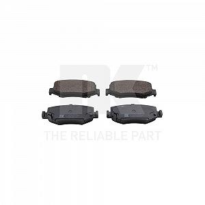 Комплект гальмівних колодок, дискове гальмо NK 229337 для DODGE JEEP задня вісь - Фото 1