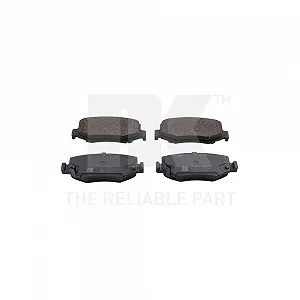 Комплект гальмівних колодок, дискове гальмо NK 229337 для DODGE JEEP, задня вісь - Фото 1