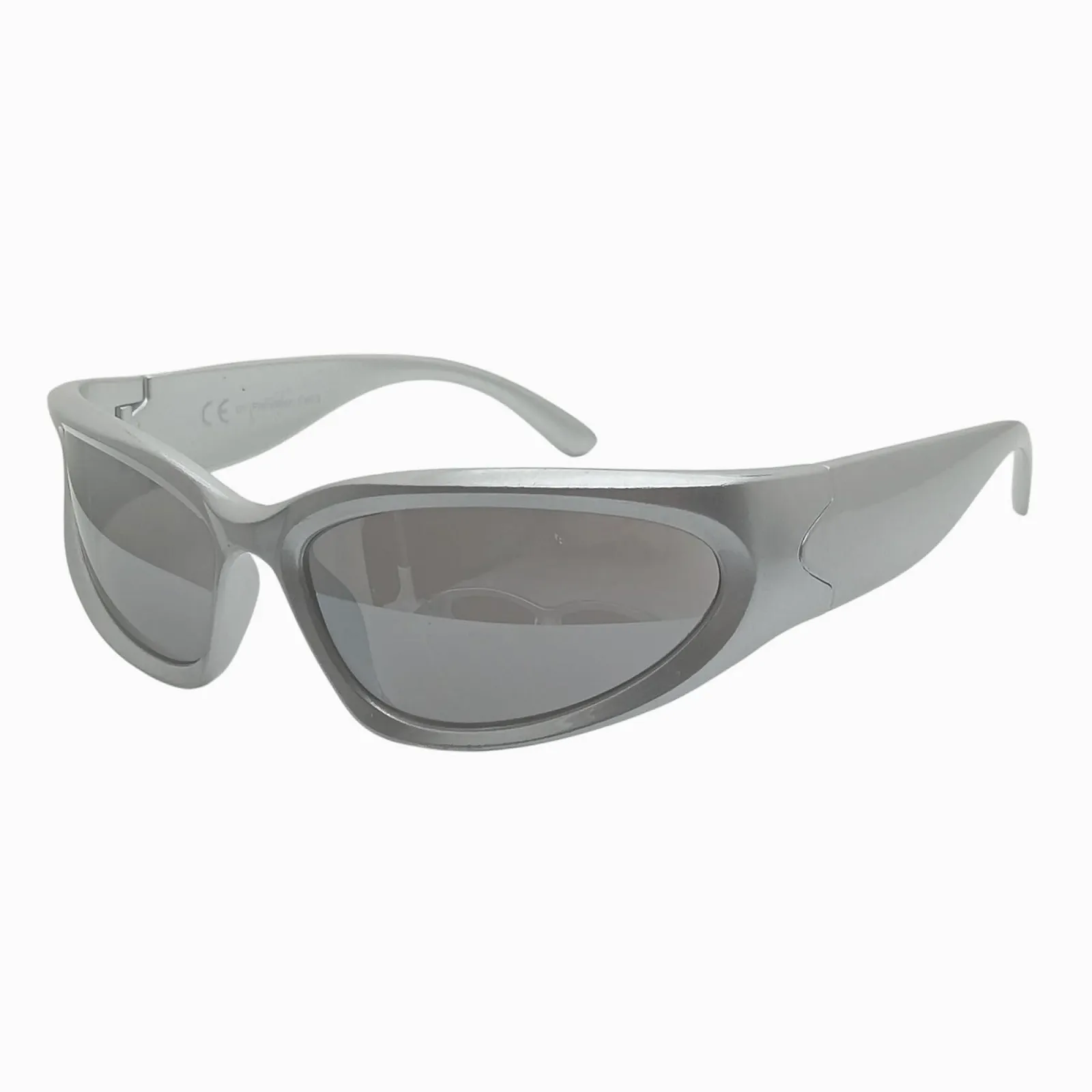 Сонцезахисні окуляри Luxxada Quick Glasses Сріблясті Дзеркальні, фото №1