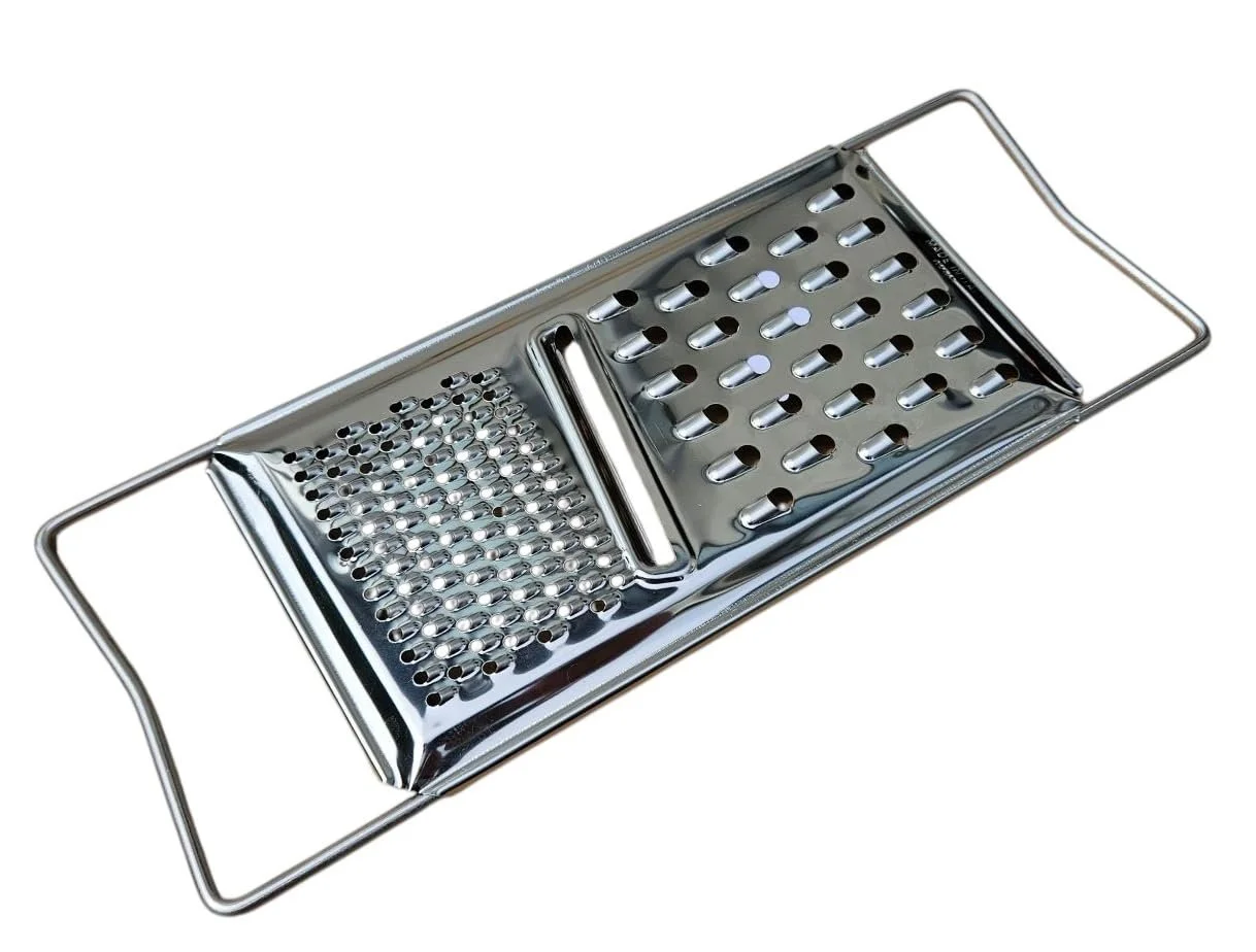 Универсальная терка Edelstaal 11x28 см, нержавеющая сталь., фото №3