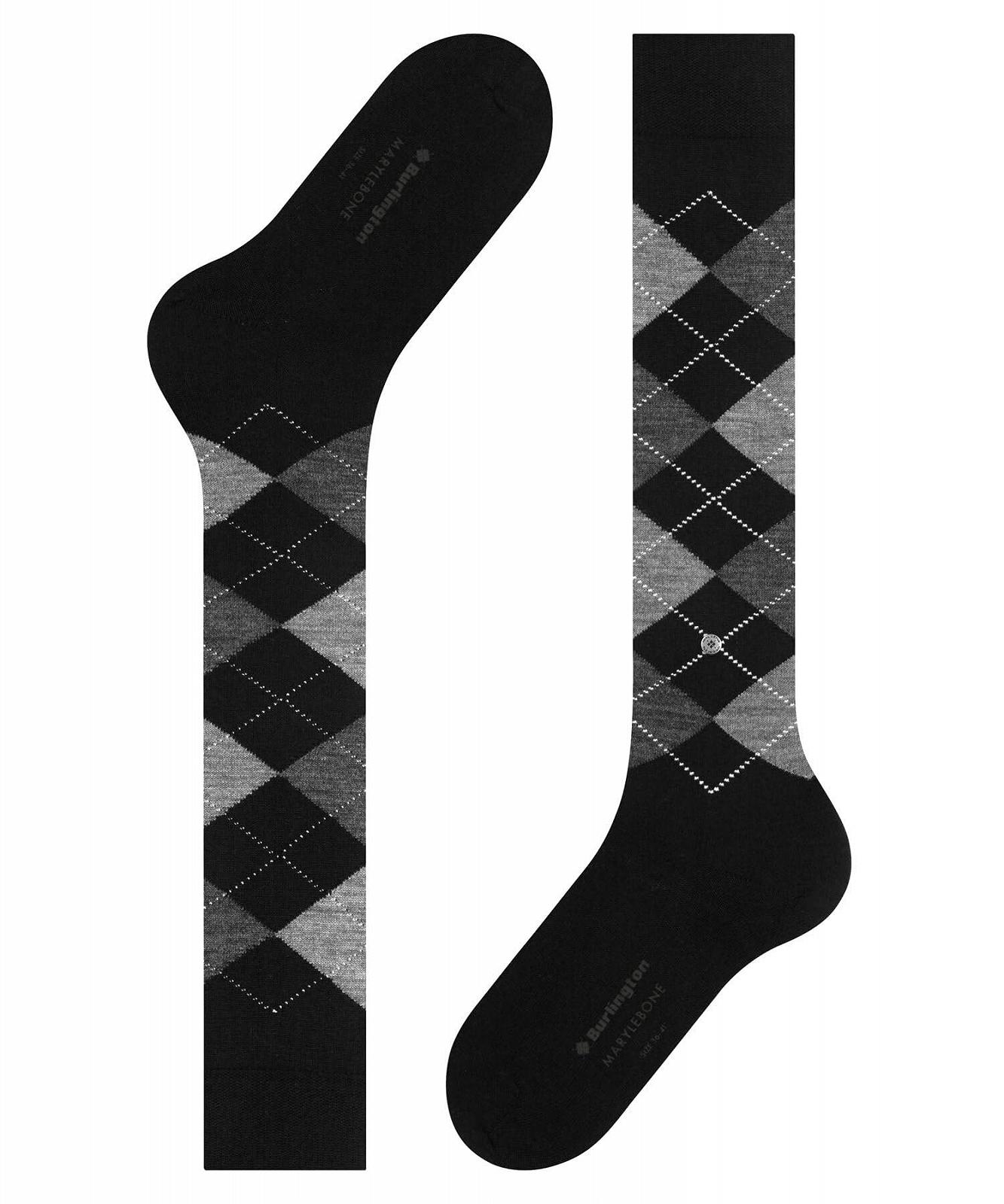 Гольфы Burlington Marylebone W Kh Шерсть Длинные Узорные (1 пара), фото №5