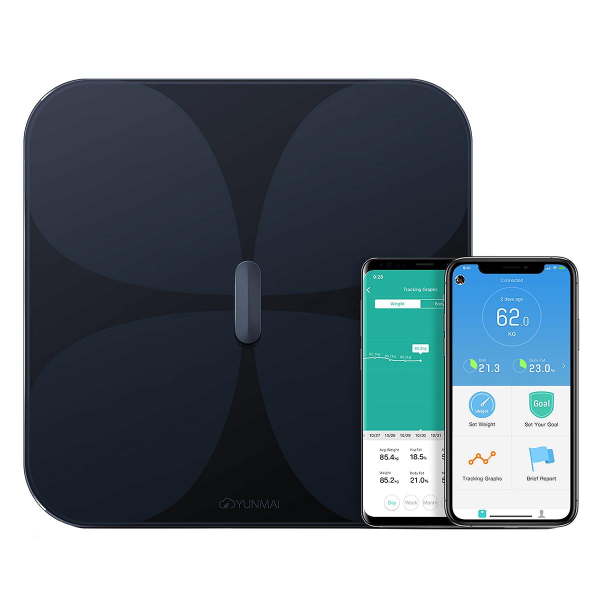 Розумні ваги Yunmai PRO Smart Scale Black, фото №1