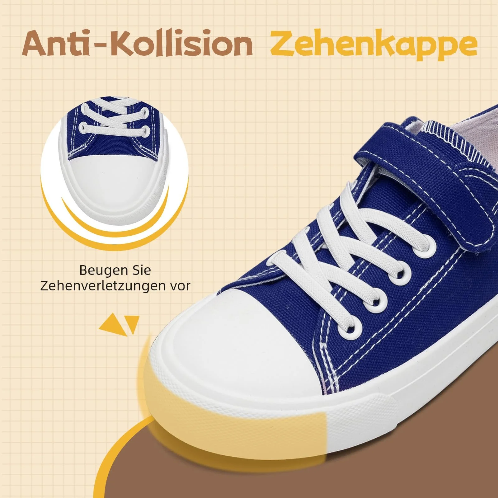 Дитячі Кеди для Дівчат, Полотно, Кеди для Хлопчиків, Повсякденні Легкі Кросівки з Регульованими Ремінцями, фото №3