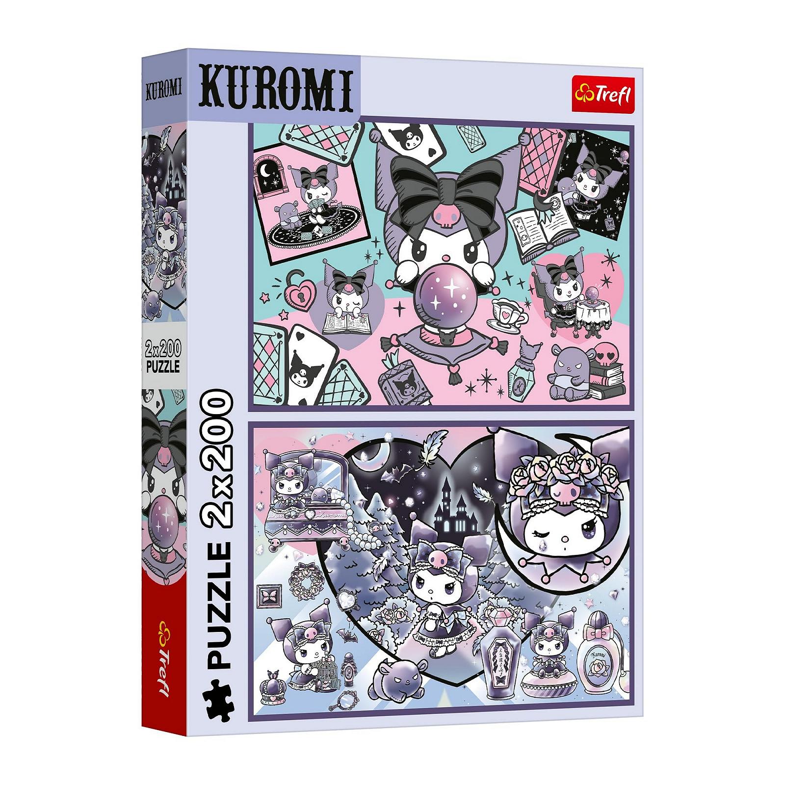 Пазли Trefl Kuromi Kuromi's Pranks 2 в 1 2 x 200 елементів, фото №1