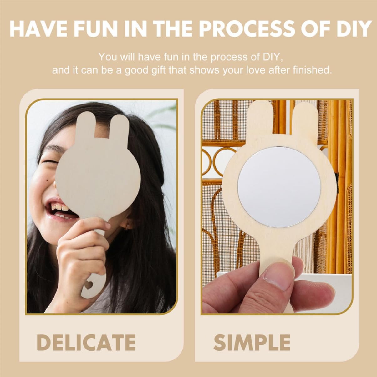 Зеркало Angoily 30 STK Белый Ручное Небольшое Зеркало Незавершенное Мини-Зеркало Одинарное Незавершенное Игрушечное Зеркало Портативное Белый Эмбрион, фото №4 Зеркало Angoily 30 STK Белый Ручное Небольшое Зеркало Незавершенное Мини-Зеркало Одинарное Незавершенное Игрушечное Зеркало Портативное Белый Эмбрион, фото №4