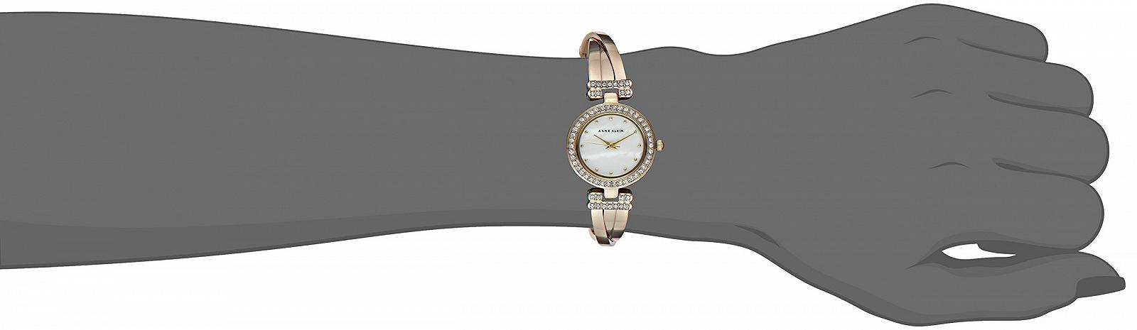 Женские часы-браслет с кристаллами Anne Klein, фото №4