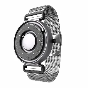 Часы Primus Серебряный с титановым сетчатым браслетом для мужчин и женщин, серебряный, Minimalist - Фото 1