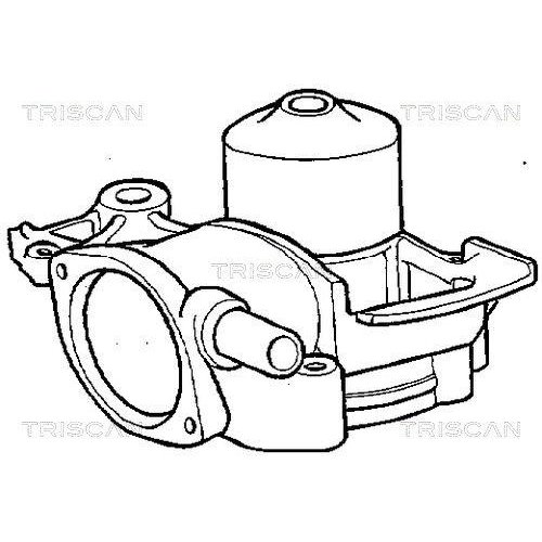 Водяной насос, охлаждение двигателя TRISCAN 8600 68115 для SUBARU, фото №2