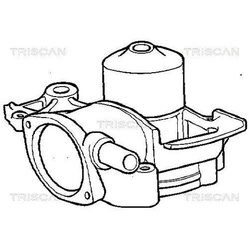 Водяний насос, охолодження двигуна TRISCAN 8600 68115 для SUBARU, фото №2