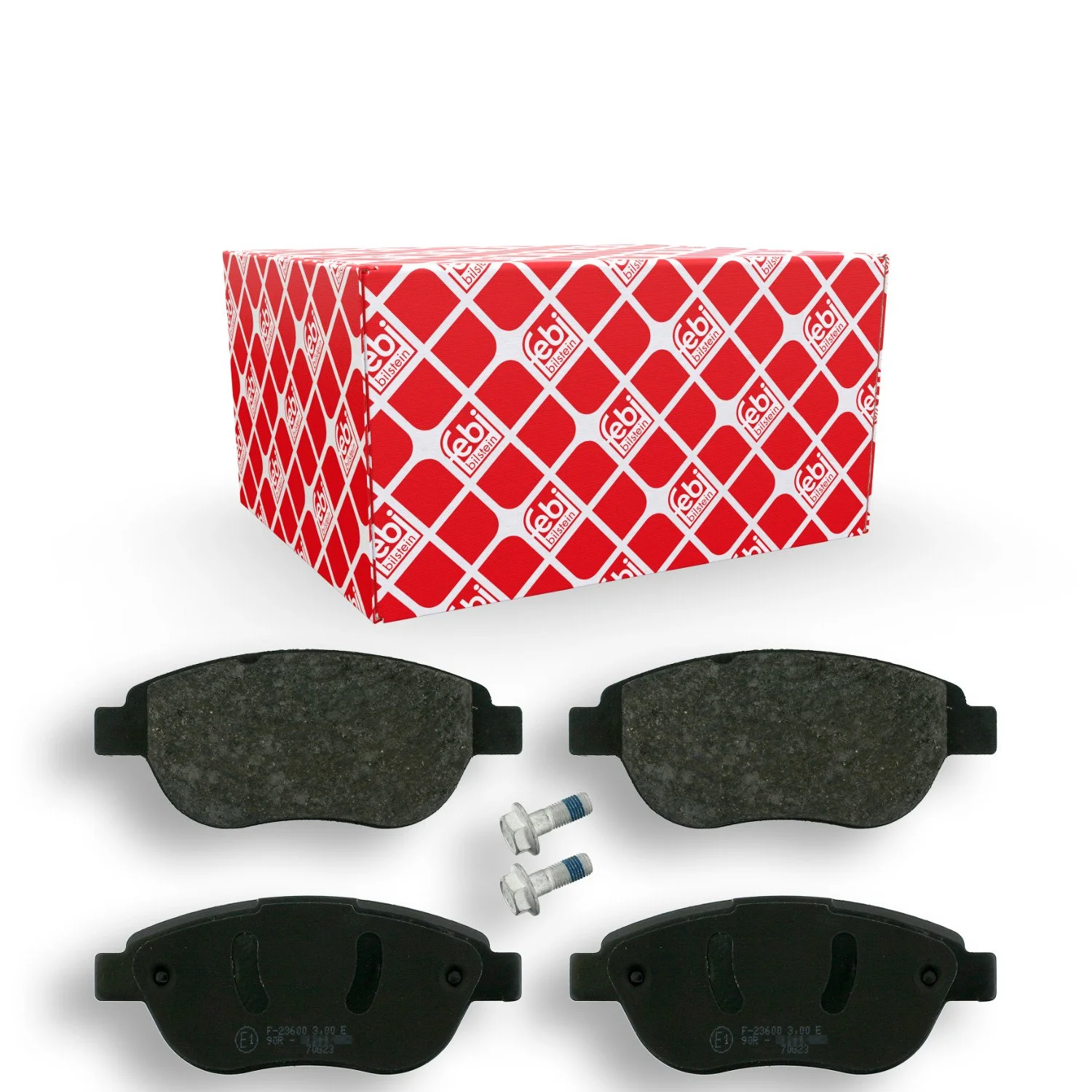 Комплект тормозных колодок, дисковый тормоз FEBI BILSTEIN 16422 для CITROËN PEUGEOT, фото №1