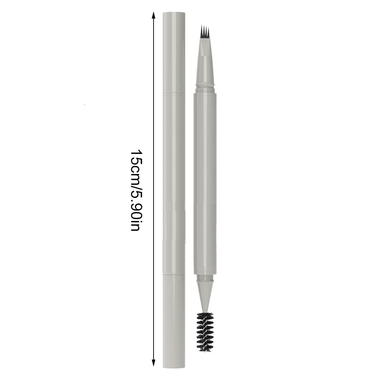 Олівець для брів Trockene Augenbrauenstift 4-х кінцевий Black, фото №6